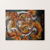 Chinesisches Jahr des Tigers Puzzle (Horizontal)