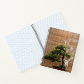 Chinesisches Juniper Bonsai Tree Foto Notizblock (Innenseite)