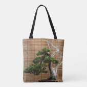 Chinesisches Juniper Bonsai Tree Foto Tasche (Rückseite)