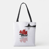 Chinesisches Junk-Schiff Tasche (Rückseite)