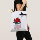 Chinesisches Junk-Schiff Tasche (Von Nahem)