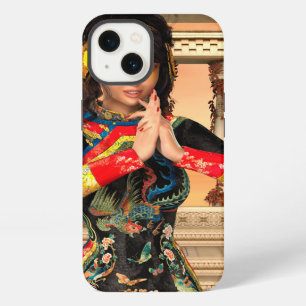 Chinesisches Kaiserin-Fantasie-Porträt Kunst iPhone Hülle