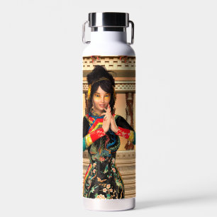 Chinesisches Kaiserin-Fantasie-Porträt Kunst Trinkflasche