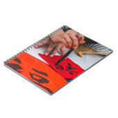 Chinesisches Kalligraphienotizbuch Notizblock (Linke Seite)