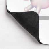 Chinesisches Kaninchen Niedliches Sternzeichen Mousepad (Ecke)