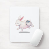 Chinesisches Kaninchen Niedliches Sternzeichen Mousepad (Mit Mouse)
