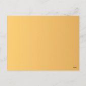 Chinesisches Kaninchenjahr 2023 Elegantes Monogram Feiertagspostkarte (Rückseite)