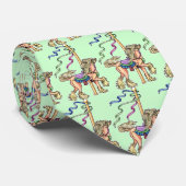 Chinesisches Karussell Krawatte (Gerollt)