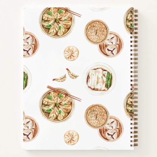 Chinesisches Kochbuch Notizblock (Rückseite)