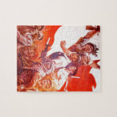 Chinesisches Kunst-Plakat Puzzle (Horizontal)