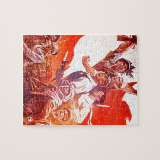 Chinesisches Kunst-Plakat Puzzle (Horizontal)