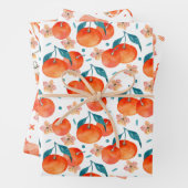 Chinesisches Laternenblätterpapier Set 3 Geschenkpapier Set (Beispiel)