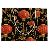 Chinesisches Laternenfest (1) Große Geschenktüte (Rückseite)