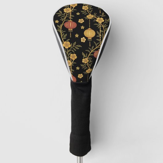 Chinesisches Laternenfest (4) Golf Headcover (Vorderseite)