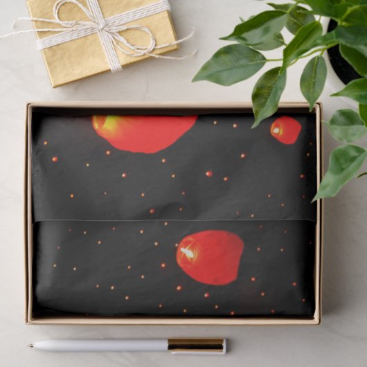 Chinesisches Laternengewebpapier Seidenpapier (Geschenk)