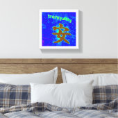 chinesisches Leinenwerk Leinwanddruck (Insitu (Schlafzimmer))