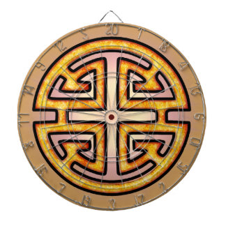 Chinesisches Lu-Symbol Dartscheibe