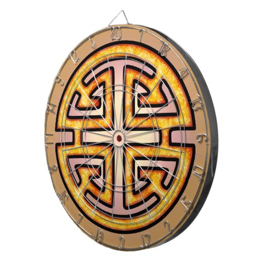 Chinesisches Lu-Symbol Dartscheibe (Vorderseite rechts)