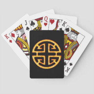 Chinesisches Lu-Symbol Spielkarten