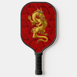 Chinesisches Lucky-Gold-Dragon-Pickleball-Paddel Pickleball Schläger