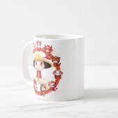 Chinesisches Lunar-Neujahrsschlangen-Design 3 Kaffeetasse (Vorderseite Links)