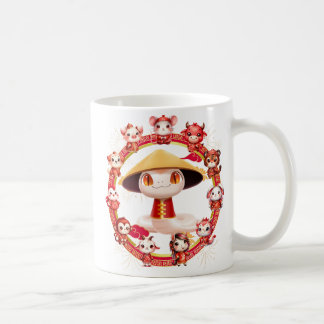 Chinesisches Lunar-Neujahrsschlangen-Design 3 Kaffeetasse