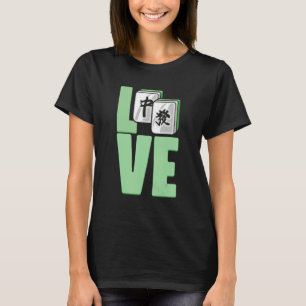 Chinesisches Mahjong-Lieblingsspiel für Kasinospie T-Shirt