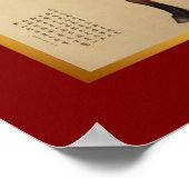 Chinesisches Malposter für das mongolische Pferd Poster (Ecke)