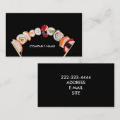 Chinesisches Material/Restaurant-/Speicher-Sushi Visitenkarte (Vorne/Hinten)