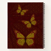Chinesisches Monarch Spiral-Notebook Notizbuch (Rückseite)