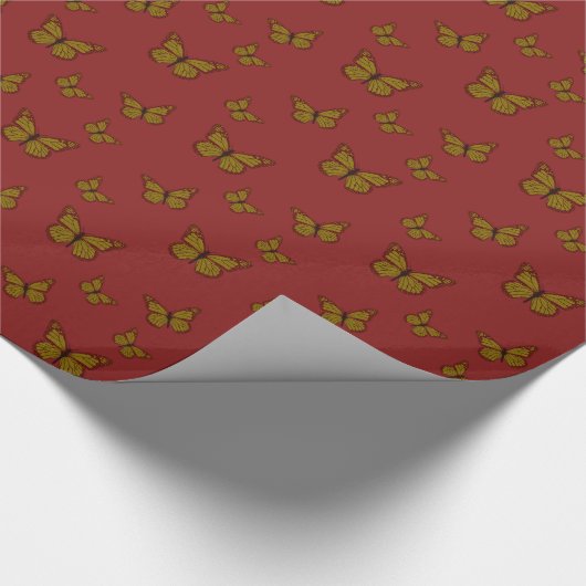 Chinesisches Monarchschleifpapier Geschenkpapier (Ecke)