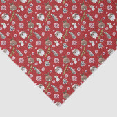 Chinesisches Mondjahr des Kaninchens 2023 Muster Seidenpapier (Ausschnitt)