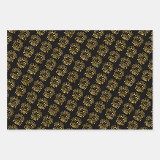 Chinesisches Mondneubjahr Geschenkpapier Set (Vorderseite 3)