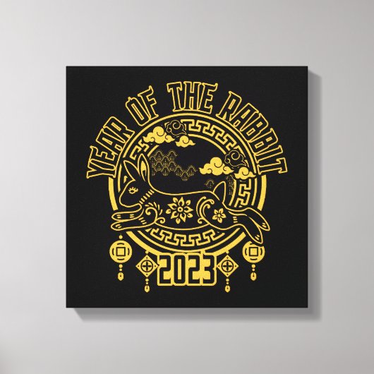 Chinesisches Mondneubjahr Leinwanddruck (Vorderseite)