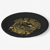 Chinesisches Mondneubjahr Pappteller (Schrägansicht)