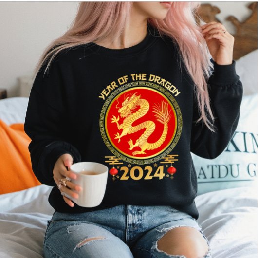 Chinesisches Mondneujahr 2024 - Jahr des Drachen Sweatshirt
