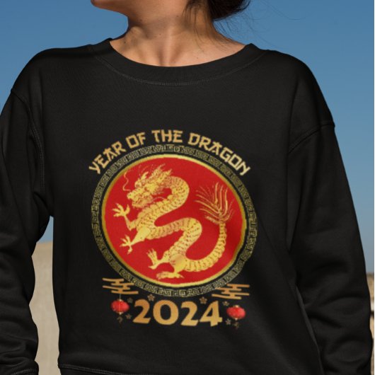 Chinesisches Mondneujahr 2024 - Jahr des Drachen Sweatshirt