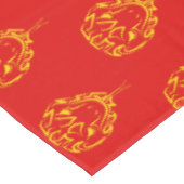 Chinesisches Mondneujahr der Schlange 2025 4723 Ho Tischdecke (Schrägansicht)