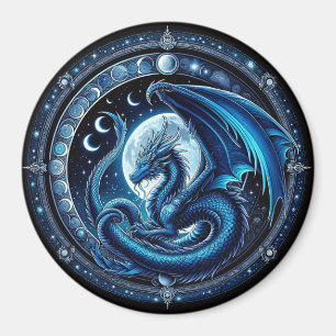 Chinesisches Mondneujahr des Drachen 2024 Magnet