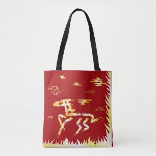 Chinesisches Mondneujahr des Pferdes 2026 4724 Feu Tasche