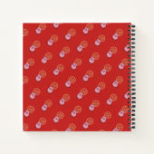 Chinesisches Mondneujahr des Roten Glücks Notizblock (Rückseite)