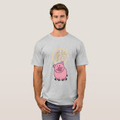 Chinesisches Mondneujahr des Roten Glücks T-Shirt (Vorne ganz)