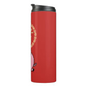 Chinesisches Mondneujahr des Roten Glücks Thermosbecher (Nach rechts gedreht)