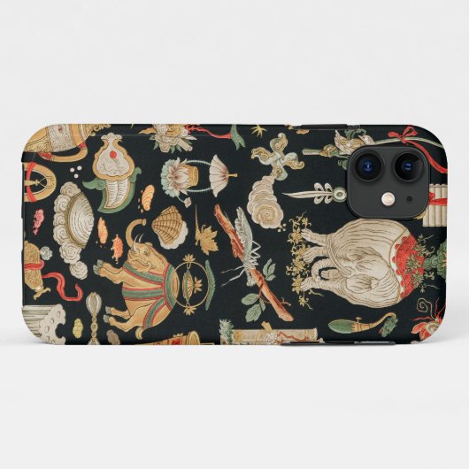 Chinesisches Muster Case-Mate iPhone Hülle (Rückseite (Horizontal))