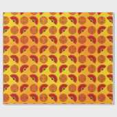 Chinesisches Muster Geschenkpapier (Flach)