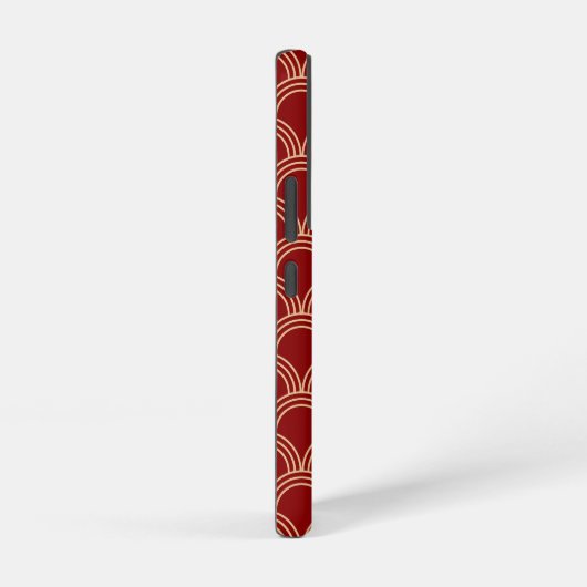 Chinesisches Muster-Monogramm mit traditionellem R Samsung Galaxy Hülle (Rechte Seite)