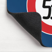 Chinesisches Namenschang "Straßenschild " Mousepad (Ecke)