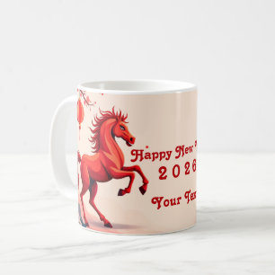 Chinesisches neues Jahr 2026 Kaffeetasse