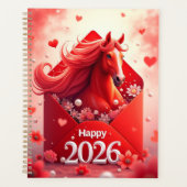 Chinesisches neues Jahr 2026 Planer (Vorderseite)