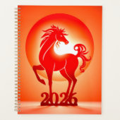 Chinesisches neues Jahr 2026 Planer (Vorderseite)